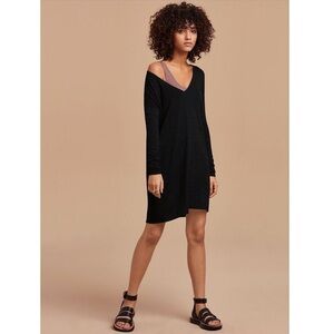 Aritzia Wilfred Free Gail Dress with Pockets in Black Size XS